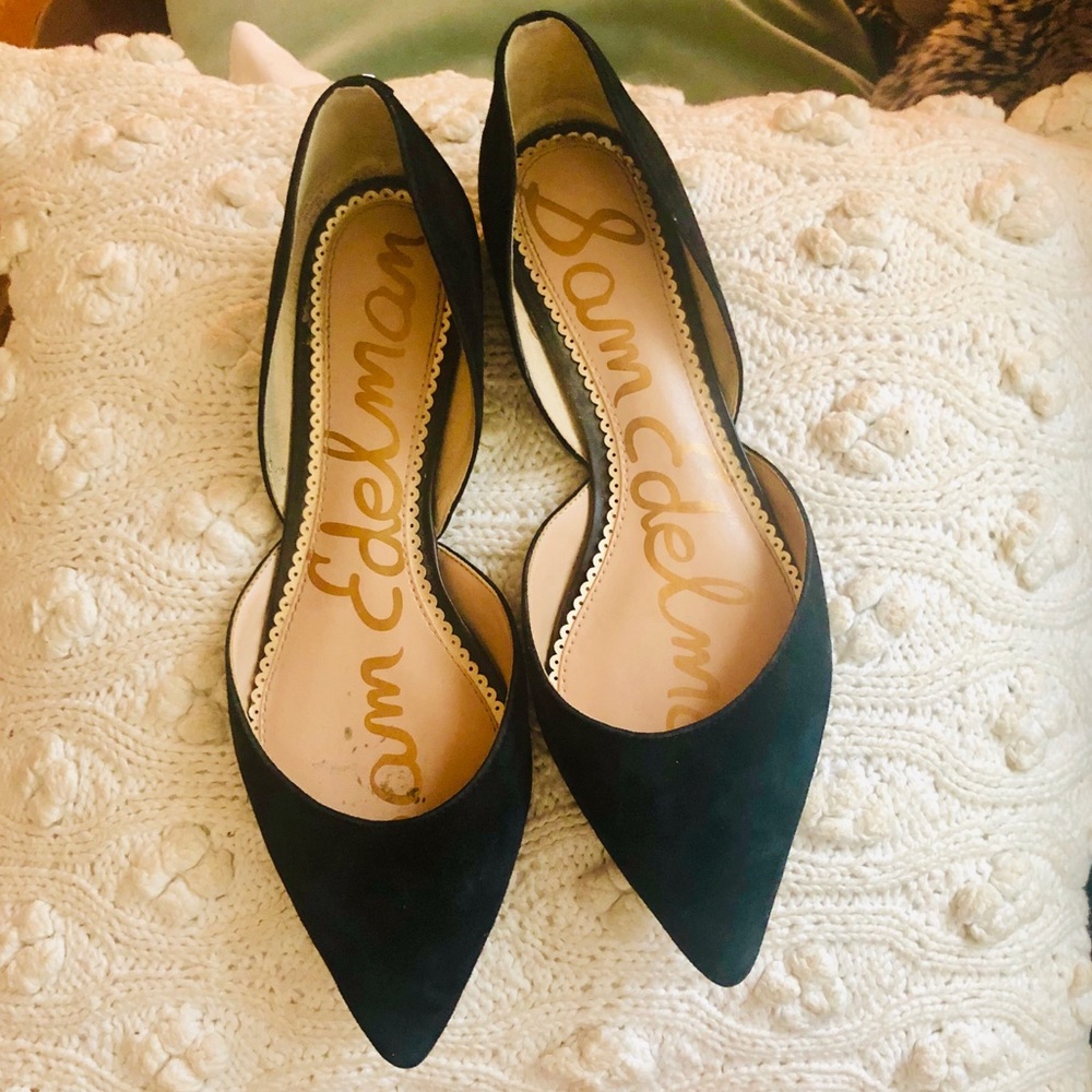 Sam Edelman black flats